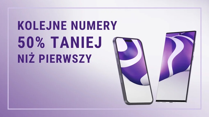 Play promocja – kolejne numery 50% taniej – abonamenty M i L z rabatem